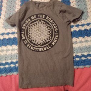 Grey Bring Me The Horizon Shirt